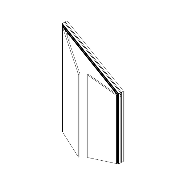 Anta doppia Trapezoidale 3 lati