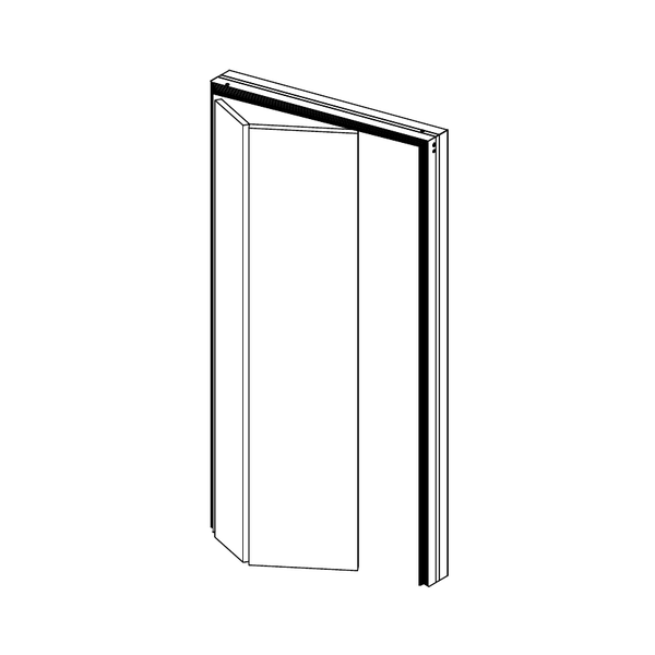 Sistema a libro 2 ante su 3/4 lati